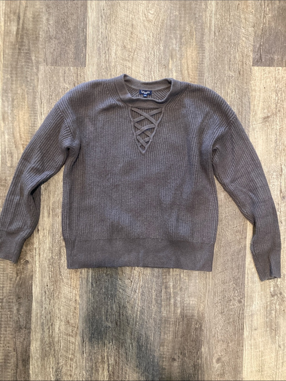 Splendid Purple Crewneck Sweater